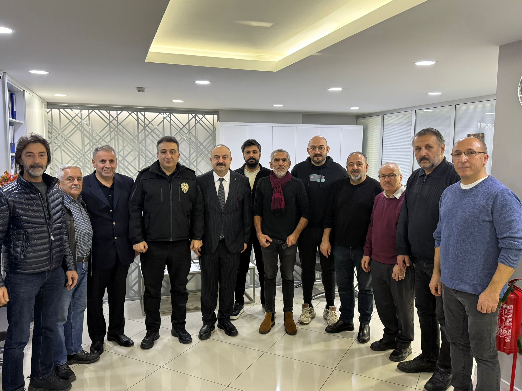 Ümraniye İlçe Emniyet Müdürü Adnan Ayhan’dan Başkan Mehmet Özdil'e Ziyaret