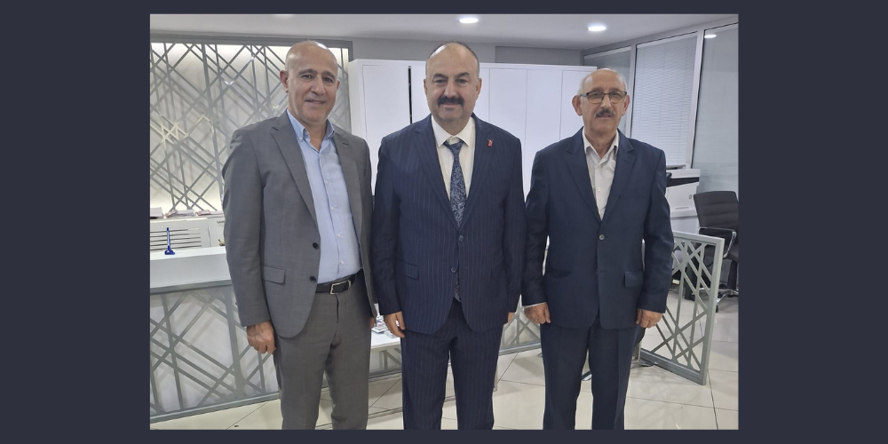 Başkan Mehmet Özdil’e Tebrik Ziyareti: Binali Uçak’tan Birlik ve Dayanışma Mesajı