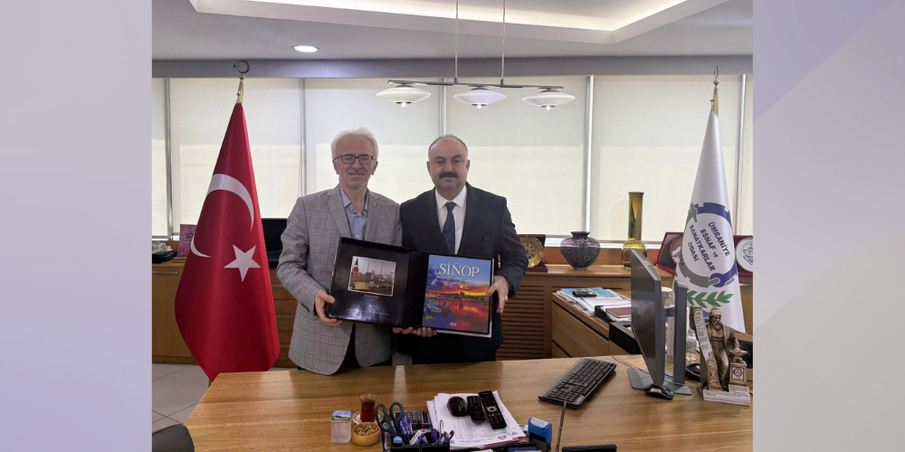 Şevket Maviş’ten Başkan Mehmet Özdil’e Anlamlı Ziyaret