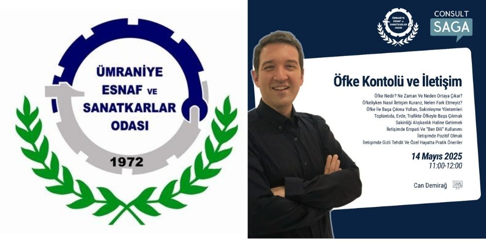 Ümraniye Esnaf Odası'ndan Ücretsiz Eğitim: Öfke Kontrolü ve Etkili İletişim Teknikleri