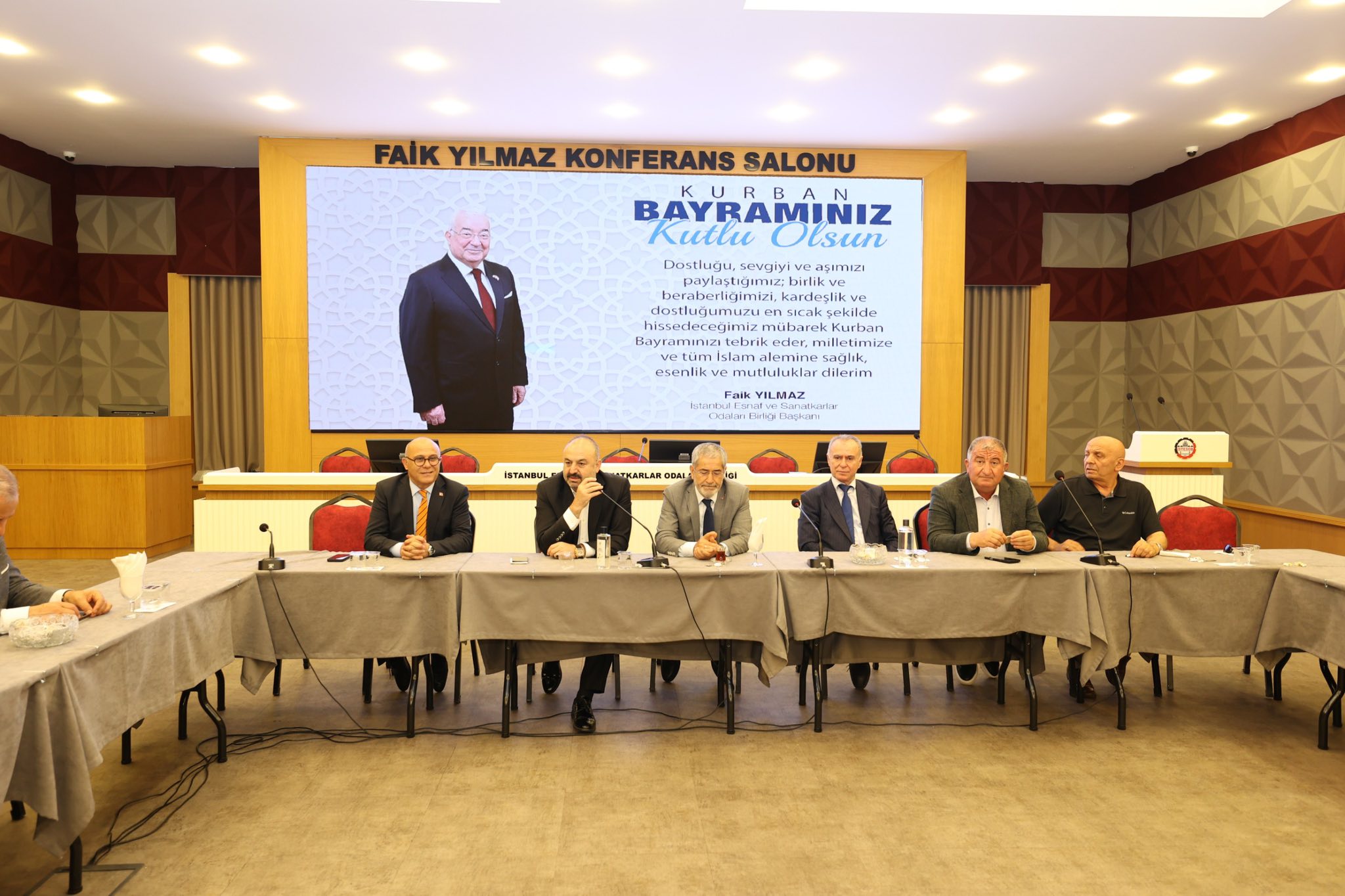 İSTESOB'da Bayramlaşma Merasimi Gerçekleştirildi