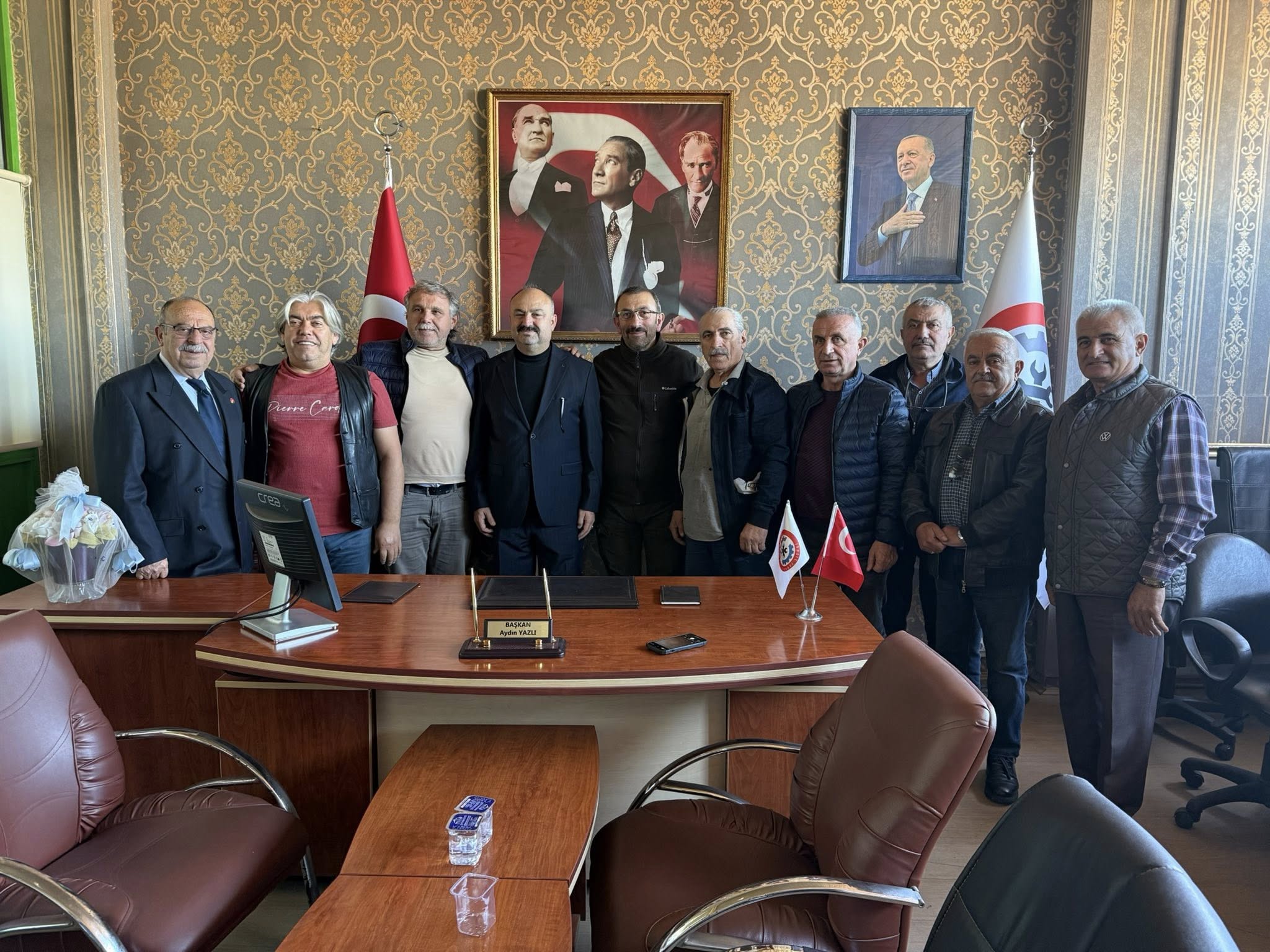 Ümraniye Güven Sanayi Sitesi’nde Esnaf İstişaresi