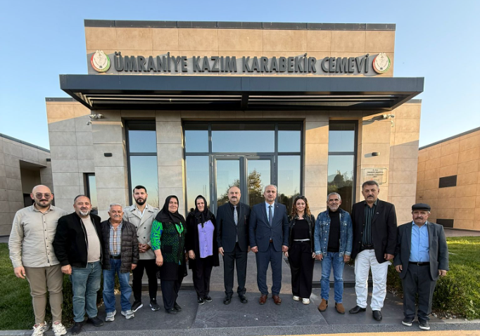 Başkan Mehmet Özdil ve Yönetiminden Cemevi Ziyareti