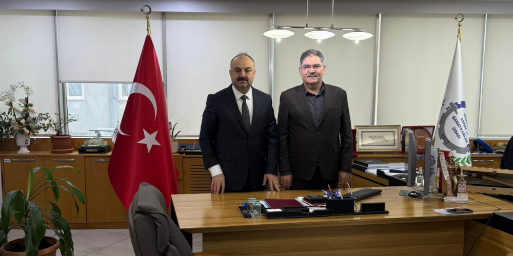 Mehmet Özdil, AK Parti MKYK Üyesi Mahmut Eminmollaoğlu’nu Odamızda Ağırladı